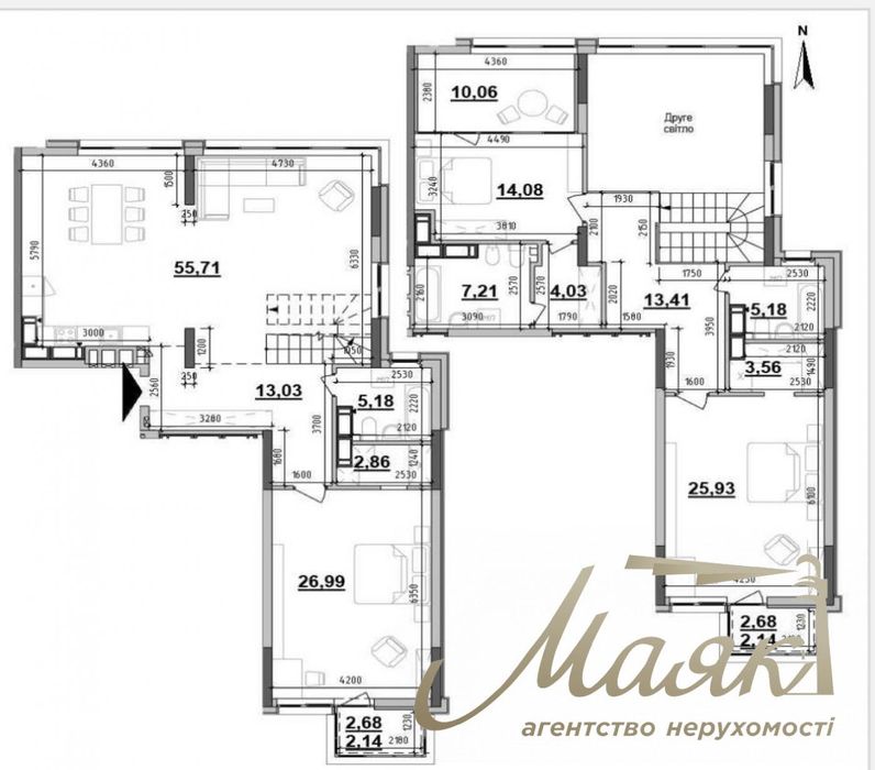 Квартира на ЖК Maxima Residence в Києві, ID 465930, фото №9