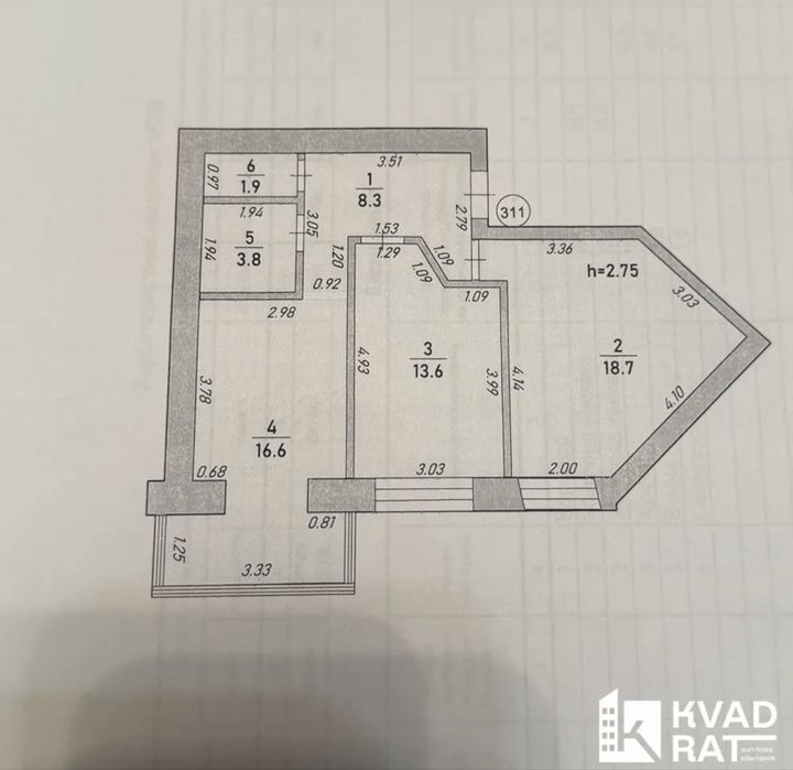 Квартира на ЖК River Park в Івано-Франківську, ID 470738, фото №12