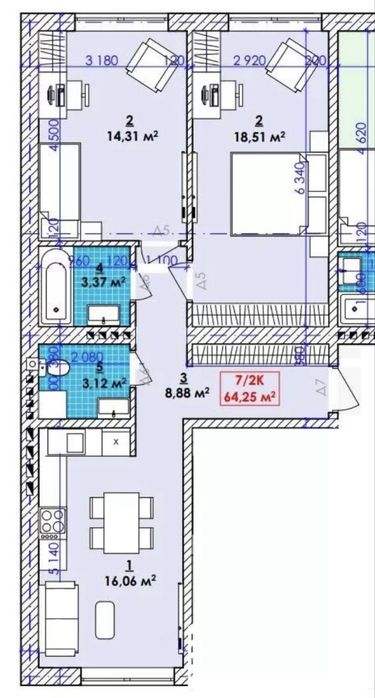 Квартира — Івано-Франківськ в Івано-Франківську, ID 471611, фото №14