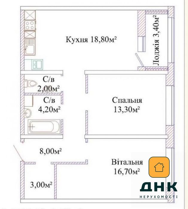 Квартира на пл. Толбухина в Одесі, ID 473196, фото №2
