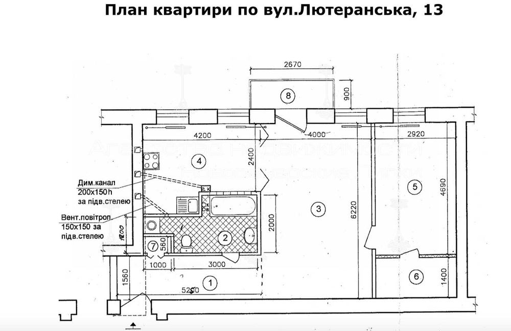 Квартира на вул. Лютеранська, 13 в Києві, ID 474236, фото №11