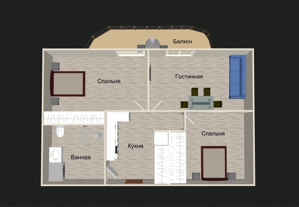 Квартира на бульв. Французький, 60В в Одесі, ID 475636, фото №12