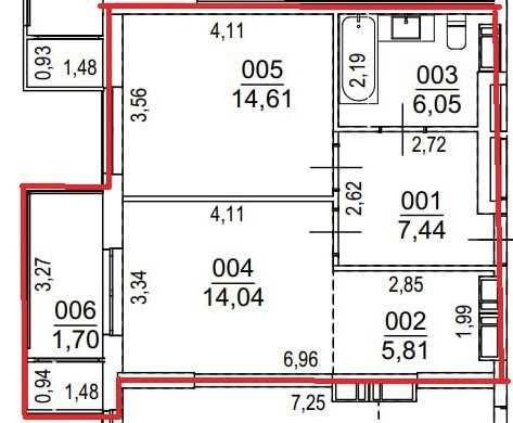 Квартира на ЖК BOSTON Creative House в Києві, ID 478351, фото №2