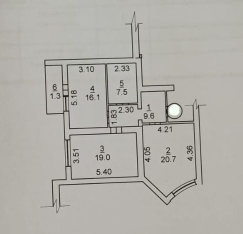Квартира на вул. Лазурна в Миколаєві, ID 478469, фото №10