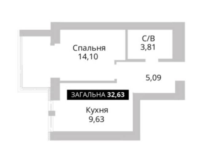 Квартира на Гостомель, ID 478603, фото №1