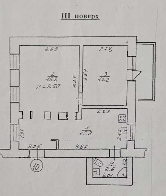 Квартира на вул. Святослава Караванського, 34 в Одесі, ID 481896, фото №15