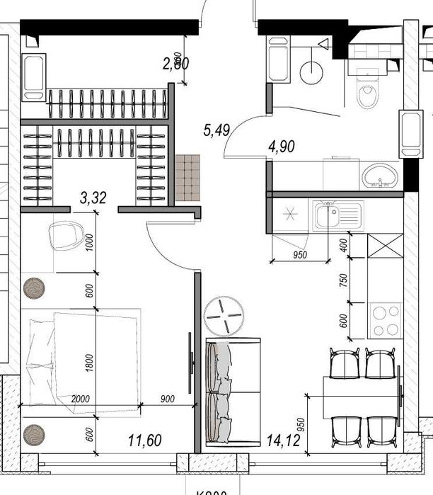Квартира на Люстдорфська дорога в Одесі, ID 488460, фото №11