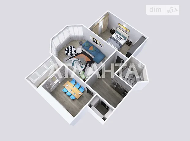 Квартира на вул. Парусна в Одесі, ID 306063, фото №12