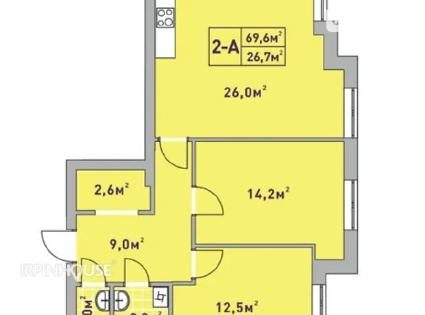 Квартира на вул. Університетська 3/7 в Києві, ID 248395, фото №5