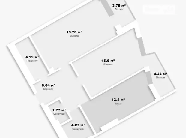 Квартира на вул. Генерала Мирона Тарнавського, 7 в Тернополі, ID 325954, фото №7