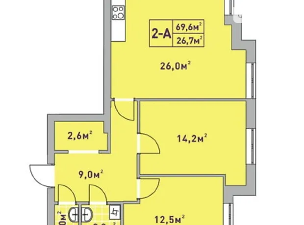 Квартира на вул. Університетська 3/7 в Києві, ID 229643, фото №14