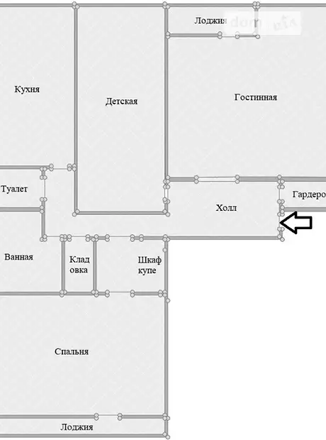 Квартира на бул. Лесі Українки, 36В в Києві, ID 181085, фото №18