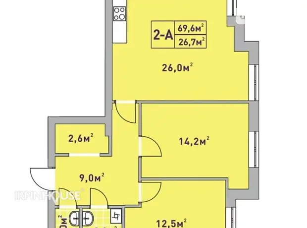 Квартира на вул. Університетська 3/8 в Києві, ID 236056, фото №16