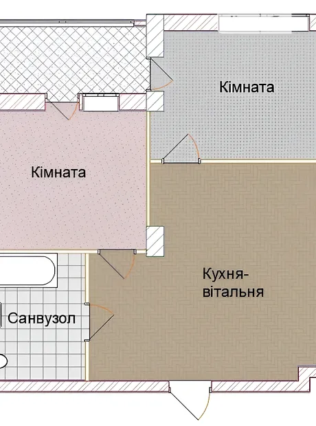 Квартира на вул. Стрілецька, 1 в Вінниці, ID 234255, фото №17