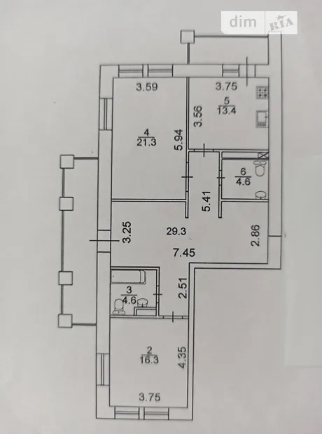 Квартира на вул. Шевченка, 4Д в Києві, ID 241109, фото №24