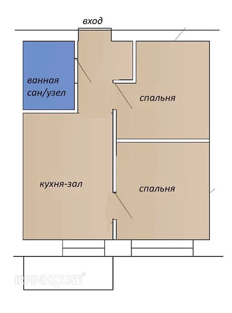 Квартира на вул. Білокур, 2Г в Києві, ID 247539, фото №14