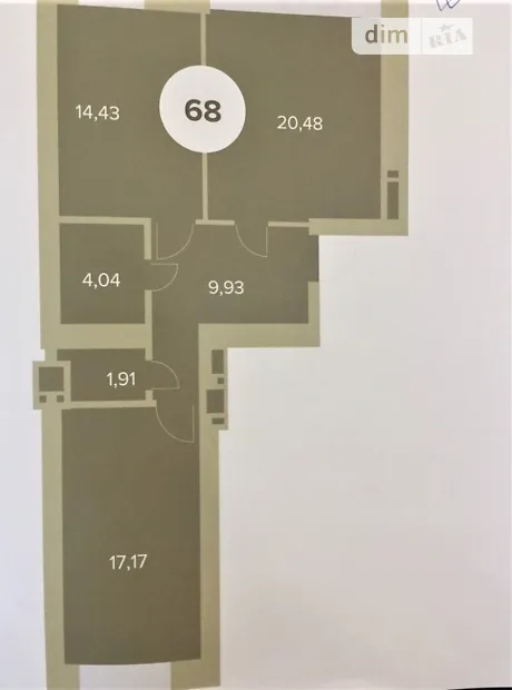 Квартира на вул. Літературна, 27 в Києві, ID 246501, фото №14