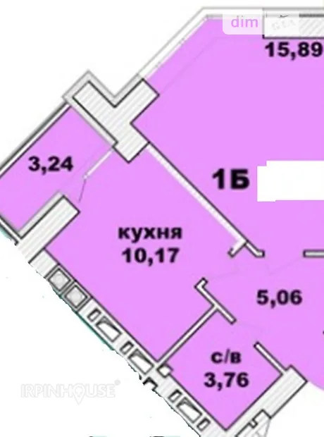 Квартира на вул. Ольги Кобилянської в Києві, ID 318453, фото №3