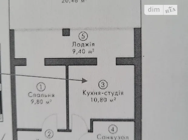 Квартира на вул. Ярова, 214 в Києві, ID 307068, фото №2