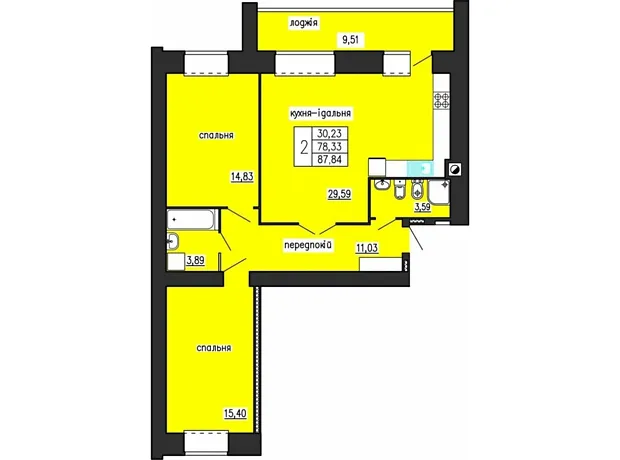 Квартира на вул. Володимира Лучаковського, 7А в Тернополі, ID 414707, фото №6