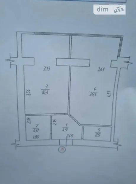 Квартира на вул. Довженка в Хмельницькому, ID 228550, фото №5