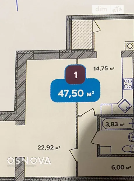 Квартира на вул. Нижня Берегова в Хмельницький, ID 275931, фото №5