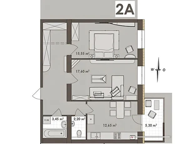 Квартира на вул. Сергія Зулінського в Вінниці, ID 240973, фото №7