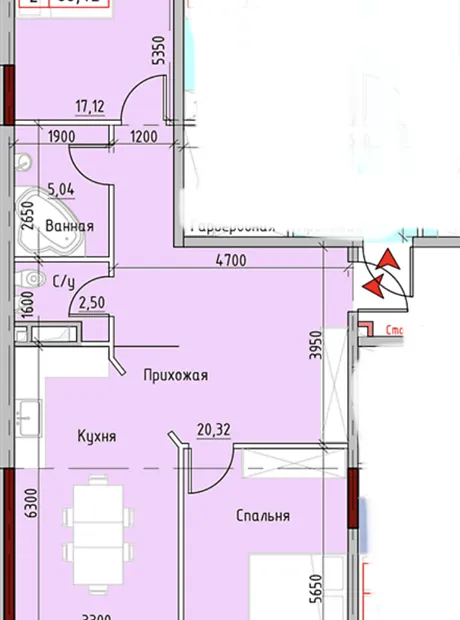 Квартира на пров. Маячний, 7 в Одесі, ID 283255, фото №23