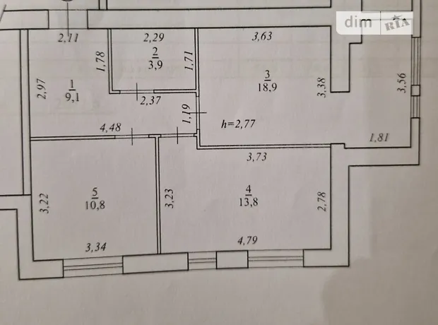Квартира на шосе Старокостянтинівське в Хмельницькому, ID 280684, фото №8