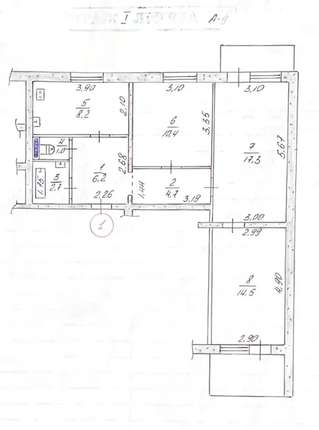 Квартира на вул. Чарівна, 40 в Запоріжжі, ID 180464, фото №2