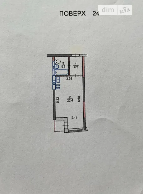 Квартира на вул. Кадетський Гай, 10 в Києві, ID 203785, фото №15