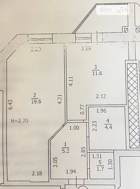 Квартира на вул. Теплична, 38 в Києві, ID 306767, фото №7