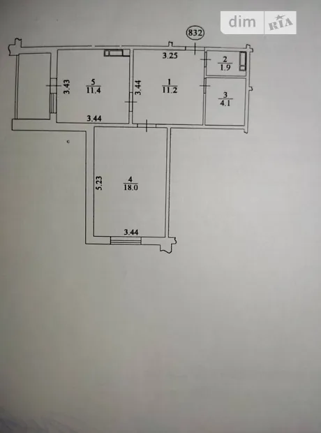 Квартира на пров. Балтійський, 5 в Києві, ID 177871, фото №13