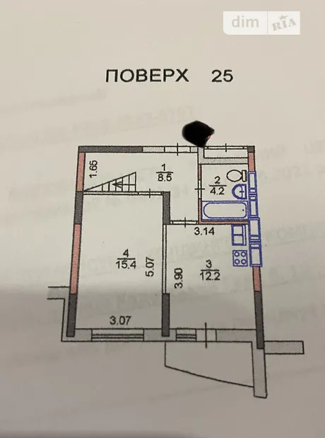 Квартира на вул. Кадетський Гай, 10 в Києві, ID 167232, фото №10