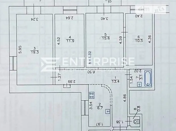Квартира на вул. Пирогова, 5 в Києві, ID 204872, фото №6