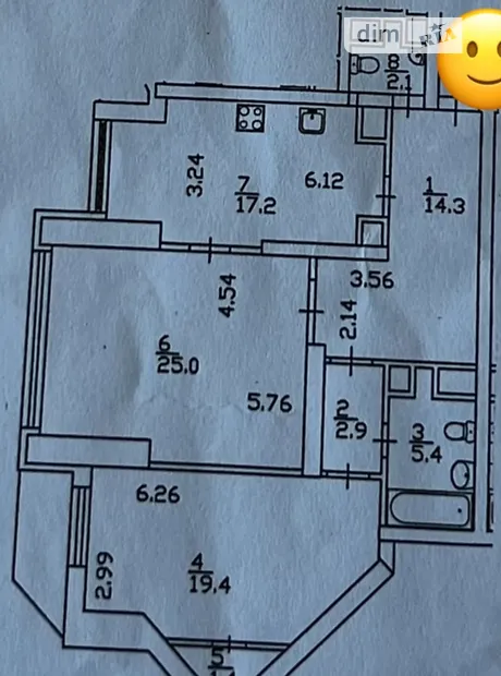 Квартира на вул. Срібнокільська, 1 в Києві, ID 164212, фото №11