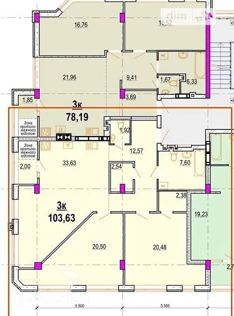 Квартира на просп. Космонавтів, 76 в Вінниці, ID 280705, фото №17