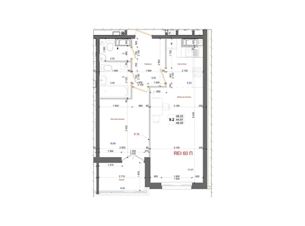 Квартира на вул. Симона Петлюри, 28 в Києві, ID 306276, фото №1