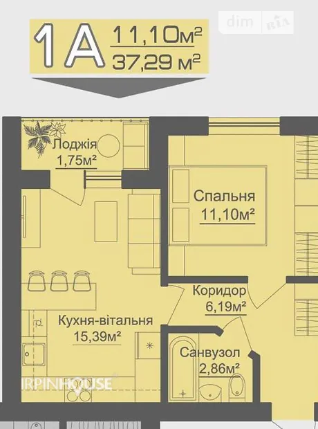Квартира на вул. Українська в Києві, ID 307023, фото №15
