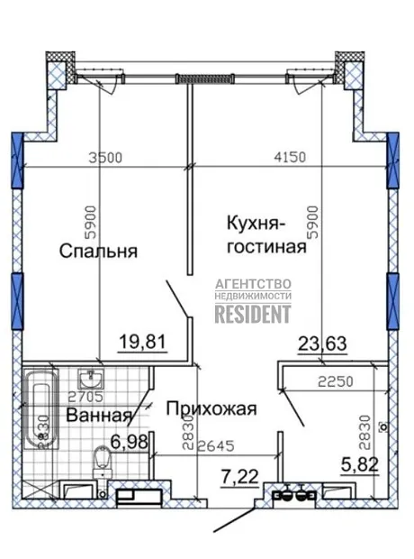 Квартира на вул. Вернадського Володимира, 35Н в Дніпрі, ID 201961, фото №13