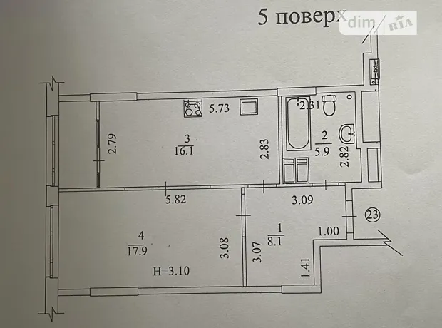 Купити квартиру за адресою вул. Молочна, 56 в Харків на Findly.com.ua Квартира на вул. Молочна, 56 в Харків, ID 194990, фото №1