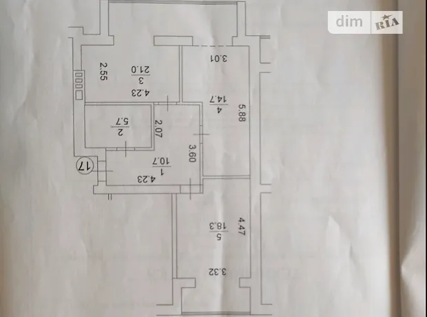 Квартира на вул. Затишна, 14 в Києві, ID 244230, фото №18