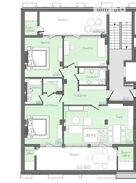 Квартира на вул. Фонтанська дорога, 62К в Одесі, ID 202914, фото №14