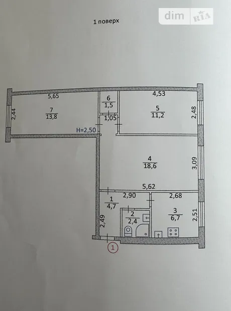 Квартира на вул. Фабрична в Тернополі, ID 229944, фото №14