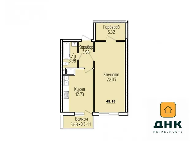 Квартира на вул. Генуезька, 3Г в Одесі, ID 174927, фото №10