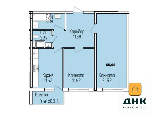 Квартира на вул. Генуезька, 3Г в Одесі, ID 186318, фото №9