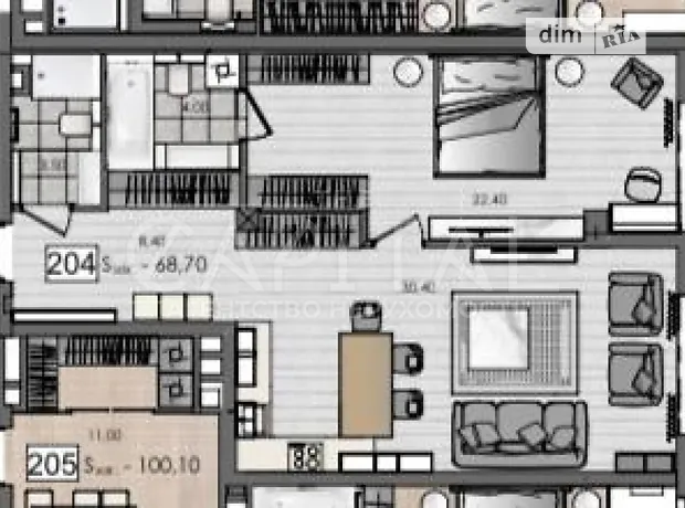 Квартира на вул. Антоновича, 118 в Києві, ID 204047, фото №17