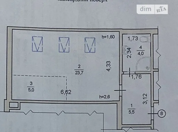 Квартира на вул. Соборна, 128/1 в Києві, ID 224117, фото №10