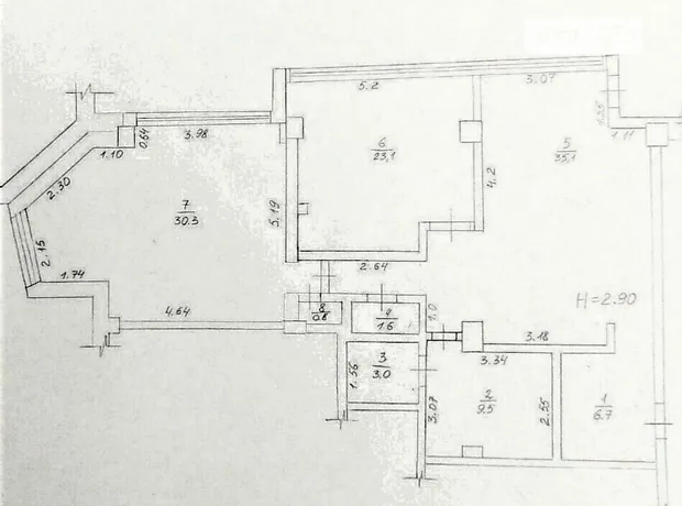 Квартира на вул. Культури, 22Б в Харкові, ID 193034, фото №15