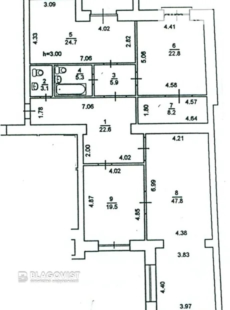 Квартира на вул. Панаса Мирного, 10 в Києві, ID 194691, фото №15